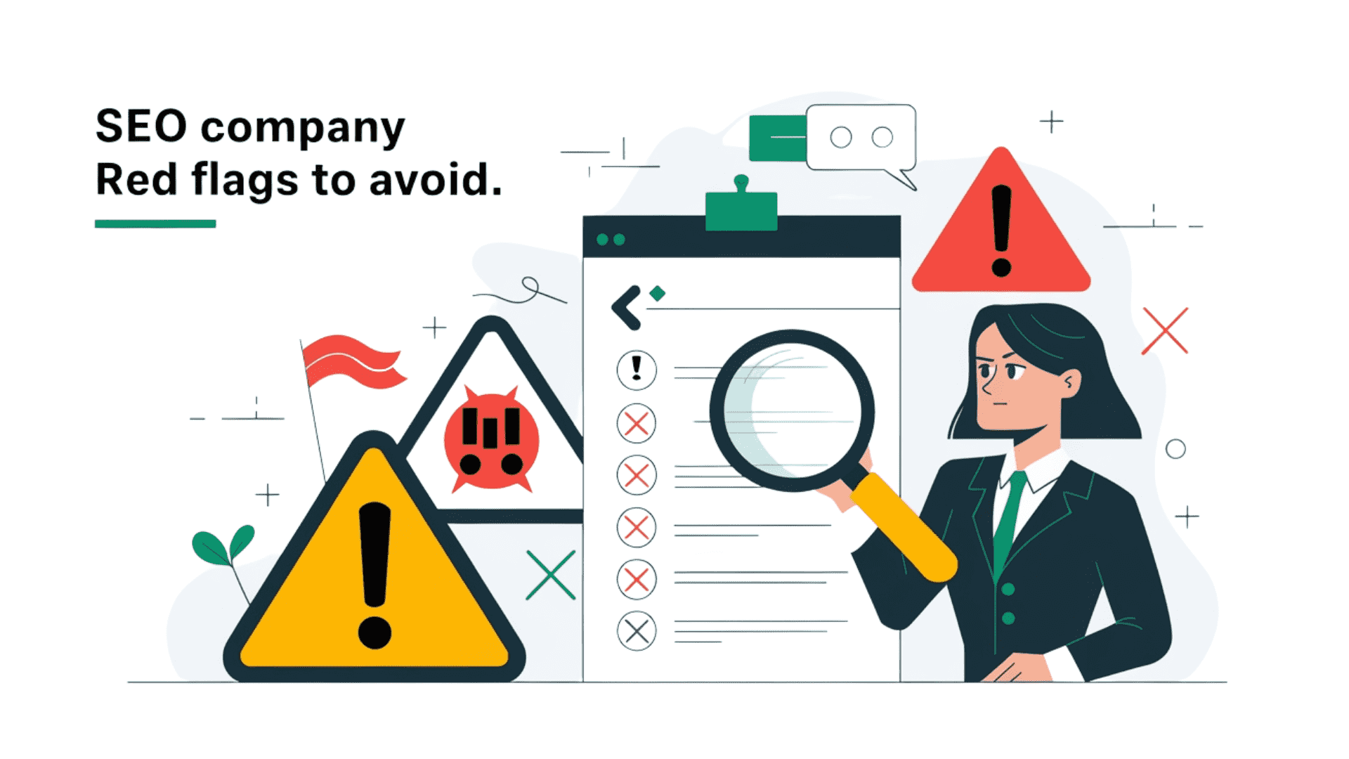 SEO Company Red Flags to Avoid